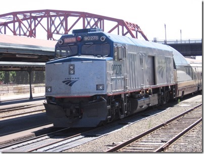 IMG_1449 Amtrak NPCU #90278 at Union Station in Portland, Oregon on June 27, 2008