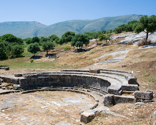 Orikum - remains of ancient Roman town.
