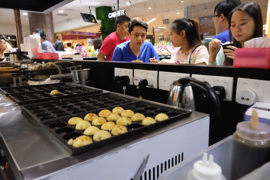 Takoyaki from magstore gurney paragon mall penang