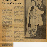 Newspaper interview with Tony Toyoda, 1960 Newspaper interview with Tony Toyoda, 1960