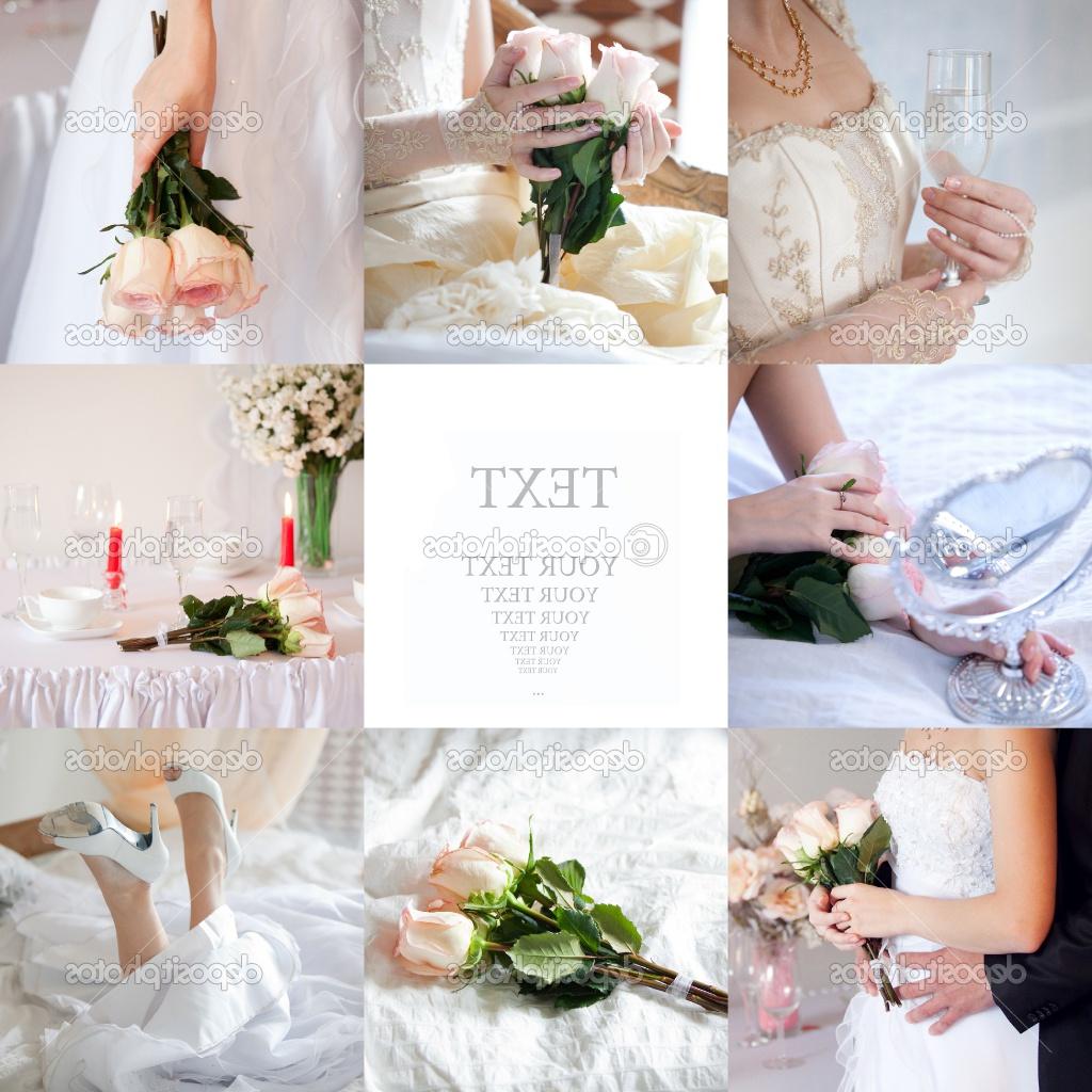 Wedding collage, collage of