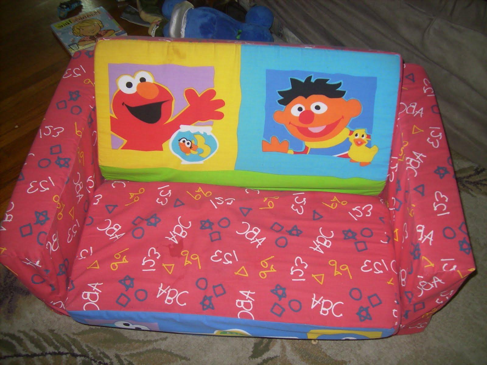 Elmo Couch and bed 2.00