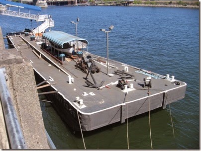 IMG_3380 United States Navy Oil Barge Russell (YO-95) at the Oregon Maritime Museum in Tom McCall Waterfront Park in Portland, Oregon on September 7, 2008