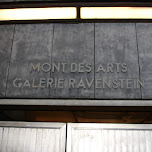 mont des arts galerie ravenstein in Brussels, Belgium 