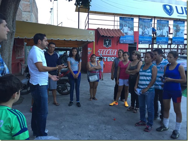 Irving Mata deseó el mejor de los éxitos a las jugadoras de futbol 6X6 que representarán a Guerrero en Aguascalientes.