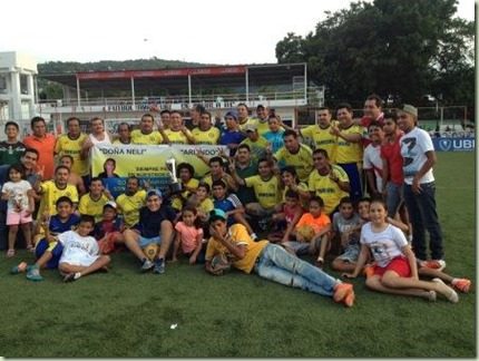 El Deportivo 20 de Noviembre se coronó como campeón del torneo de futbol de la categoría de Masters