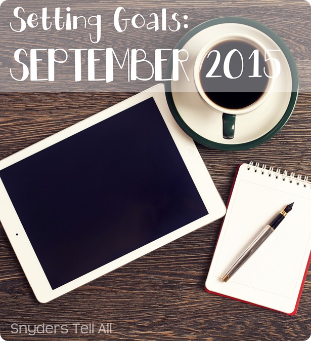 SEPTEMBER goals