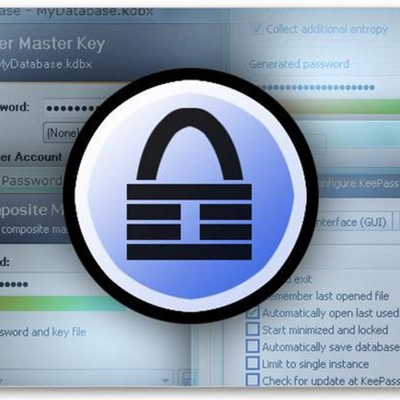 Administra todas tus contraseñas con Keepass.