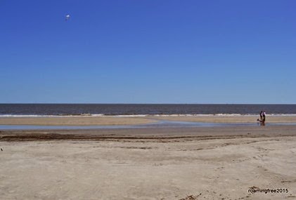 Almost deserted at low tide