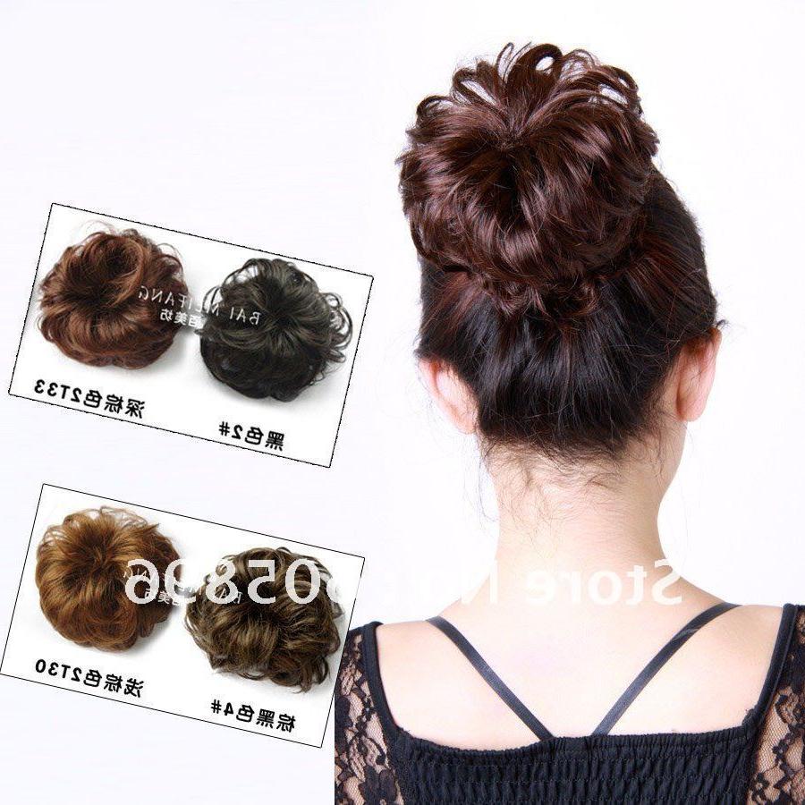 Buy chignon, hair extension, wigs, Free shipping-synthetic hair extension 