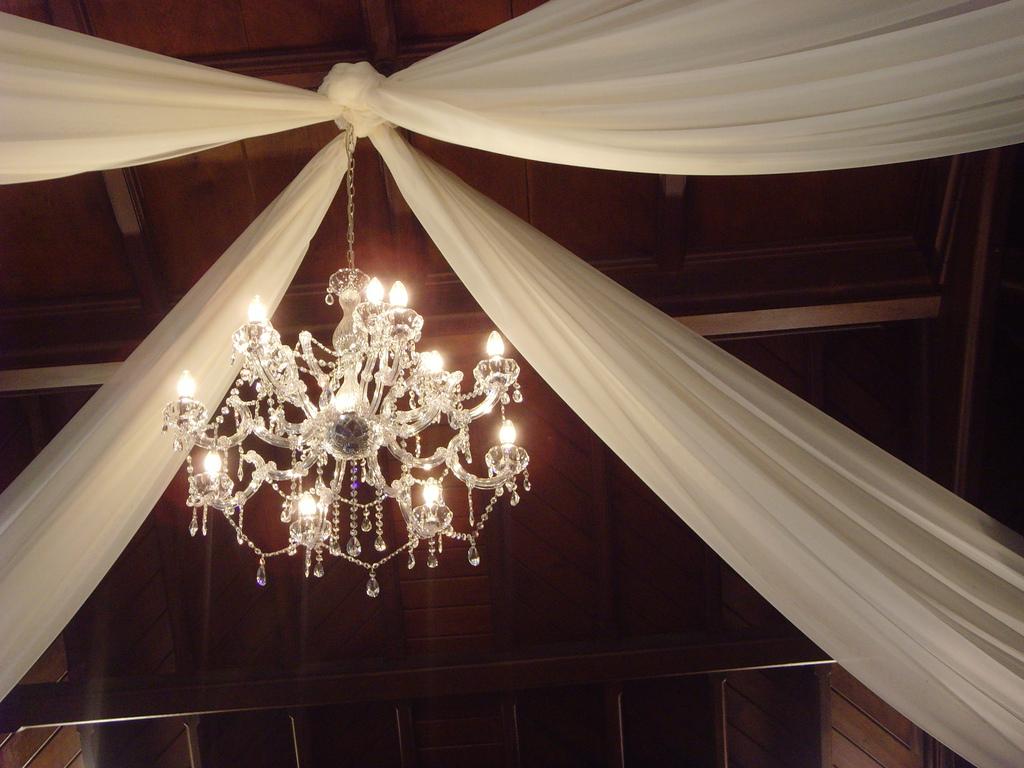 Fabric ceiling decorations