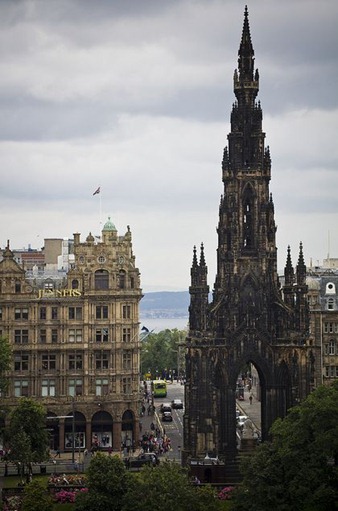 The Scott Monument, Edinburgh, Scotland - Copy