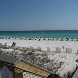 The beach across the street from the condos we stayed in in Destin FL 03182012a