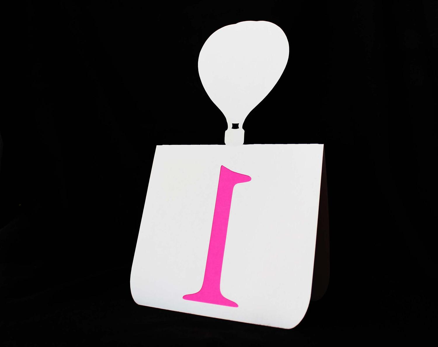 Wedding Table Numbers with Hot