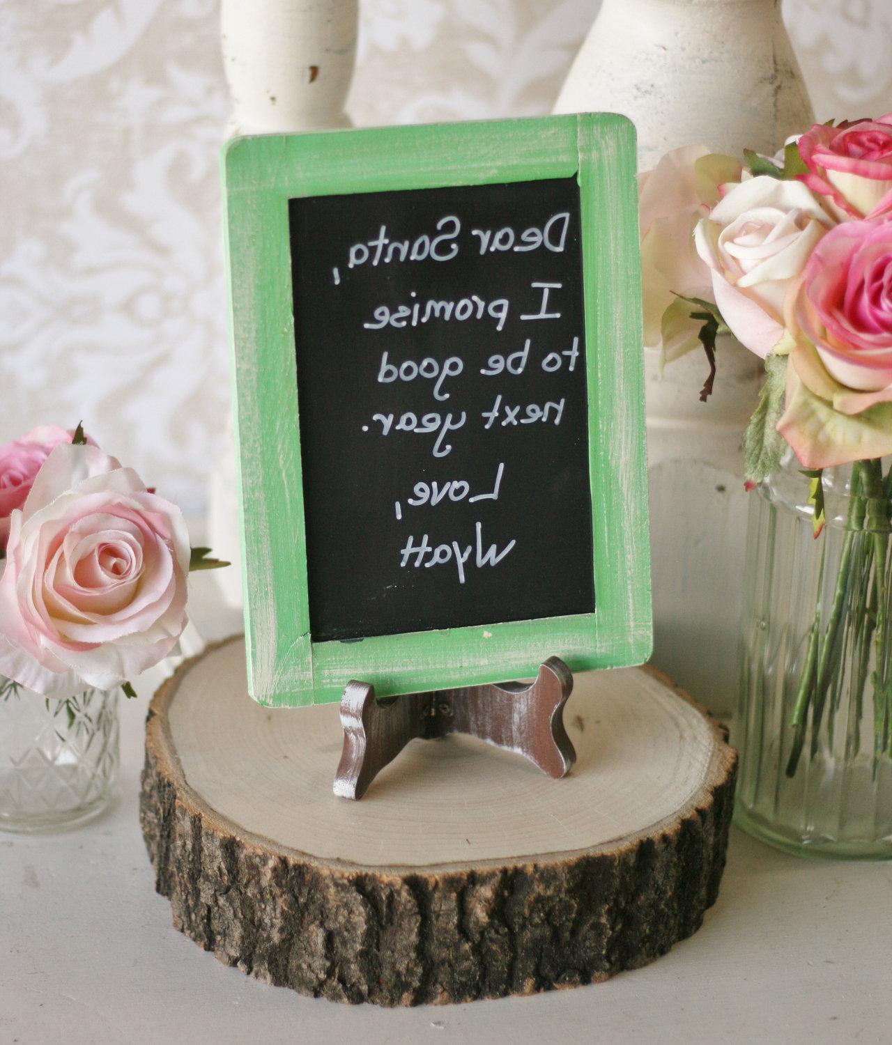 rustic wedding chalkboard