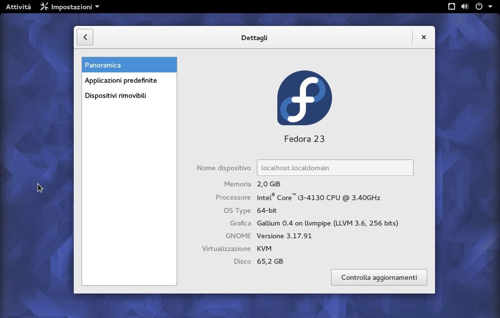 Fedora 23