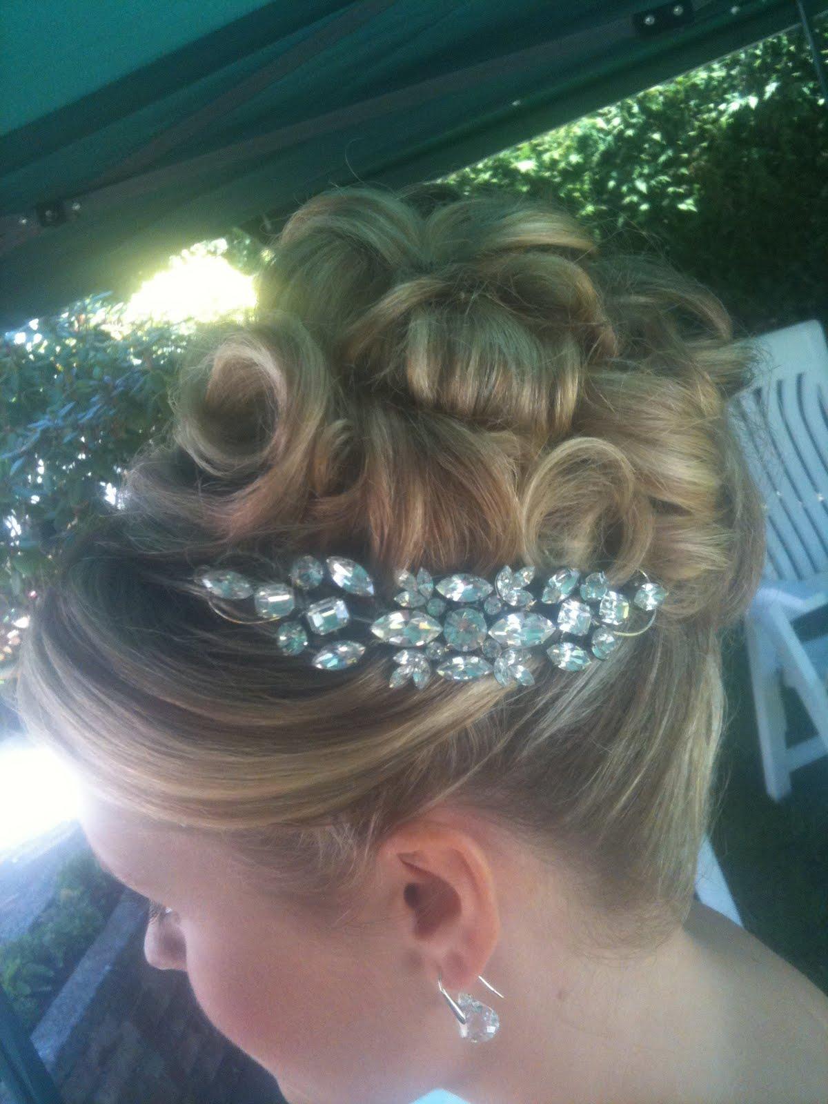 lattice wedding hair