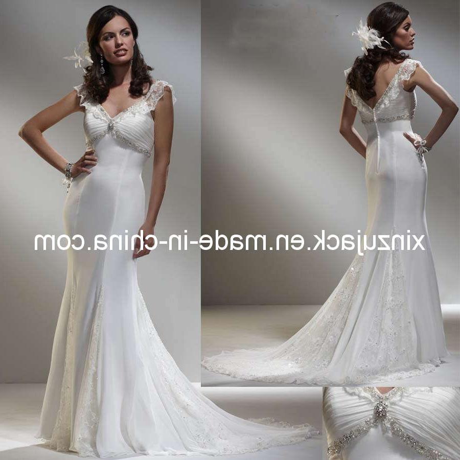 wedding dresses with capped
