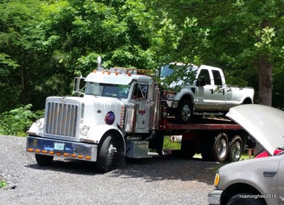 Unloading at Ford Performance Specialists