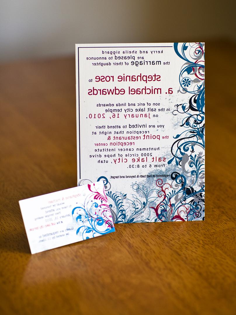 Floral Wedding Invitation