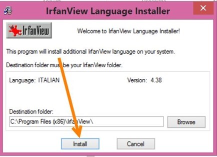 installare-linguaggio italiano