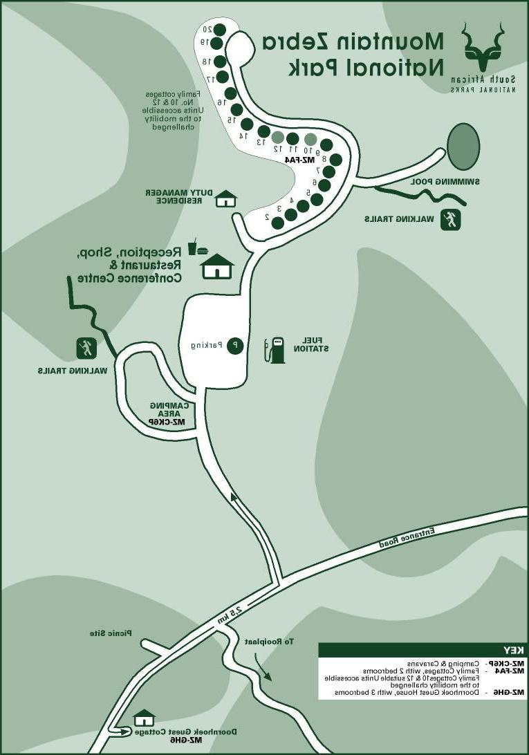 Park Maps. Camp Layout