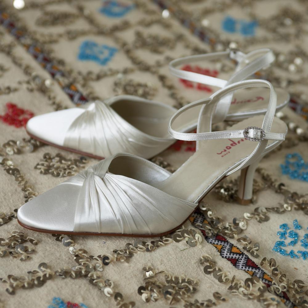Freya Ivory Wedding Shoes