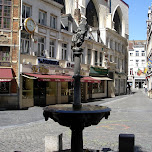 downtown brussels in Brussels, Belgium 