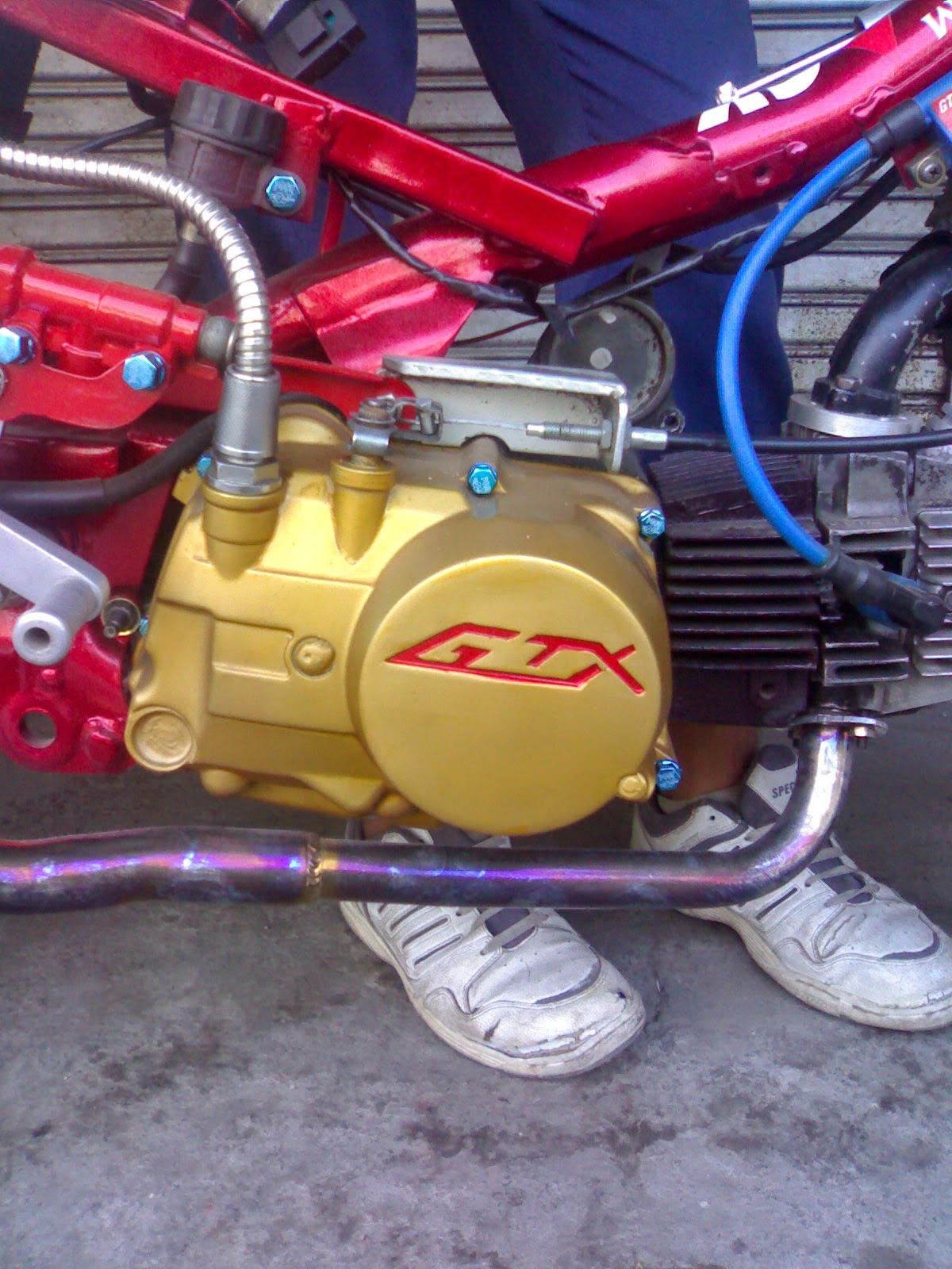 Koleksi Gambar Motor Drag Supra X 100cc Terlengkap Janur Modifikasi