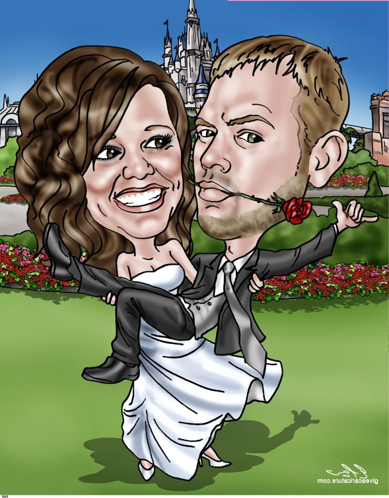 Wedding Caricature