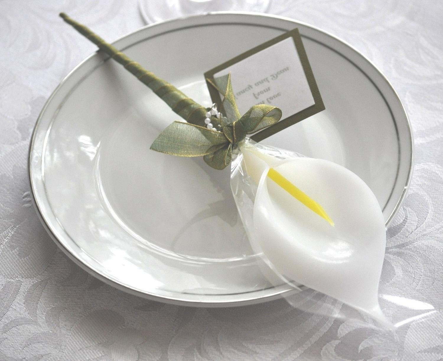 50 Calla Lily Wedding Favors