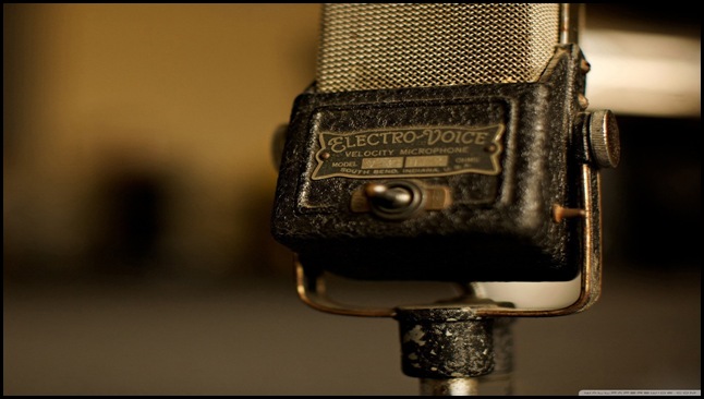 Microfono Vintage