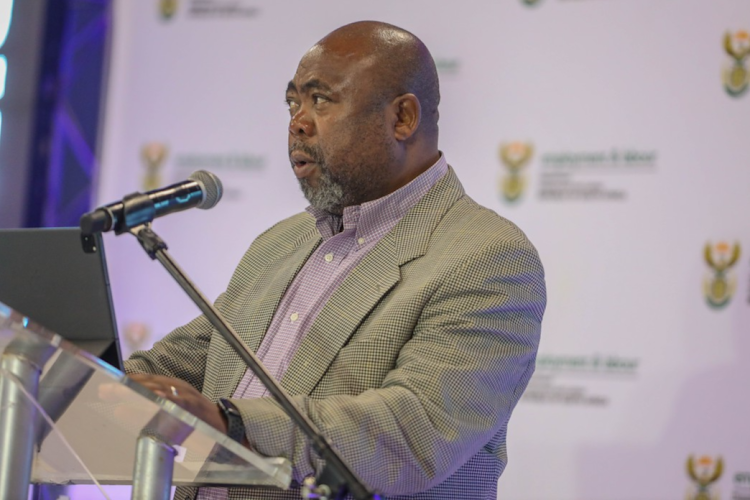 Employment and labour minister Thulas Nxesi has appointed an acting DG for the department from January 1 until the position is permanently filled. File photo.