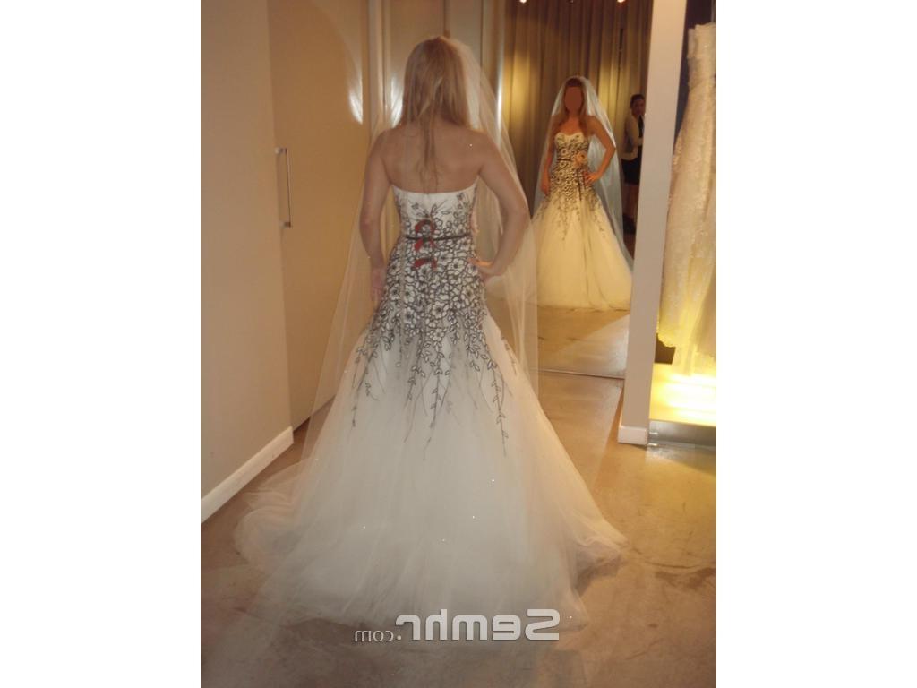 embroidery wedding dresses