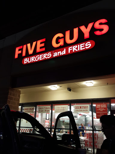 Fast Food Restaurant «Five Guys», reviews and photos, 8222 Agora Pkwy, Schertz, TX 78154, USA