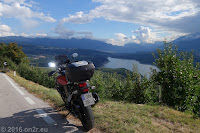 Nördlich des Lago di Santa Giustina.