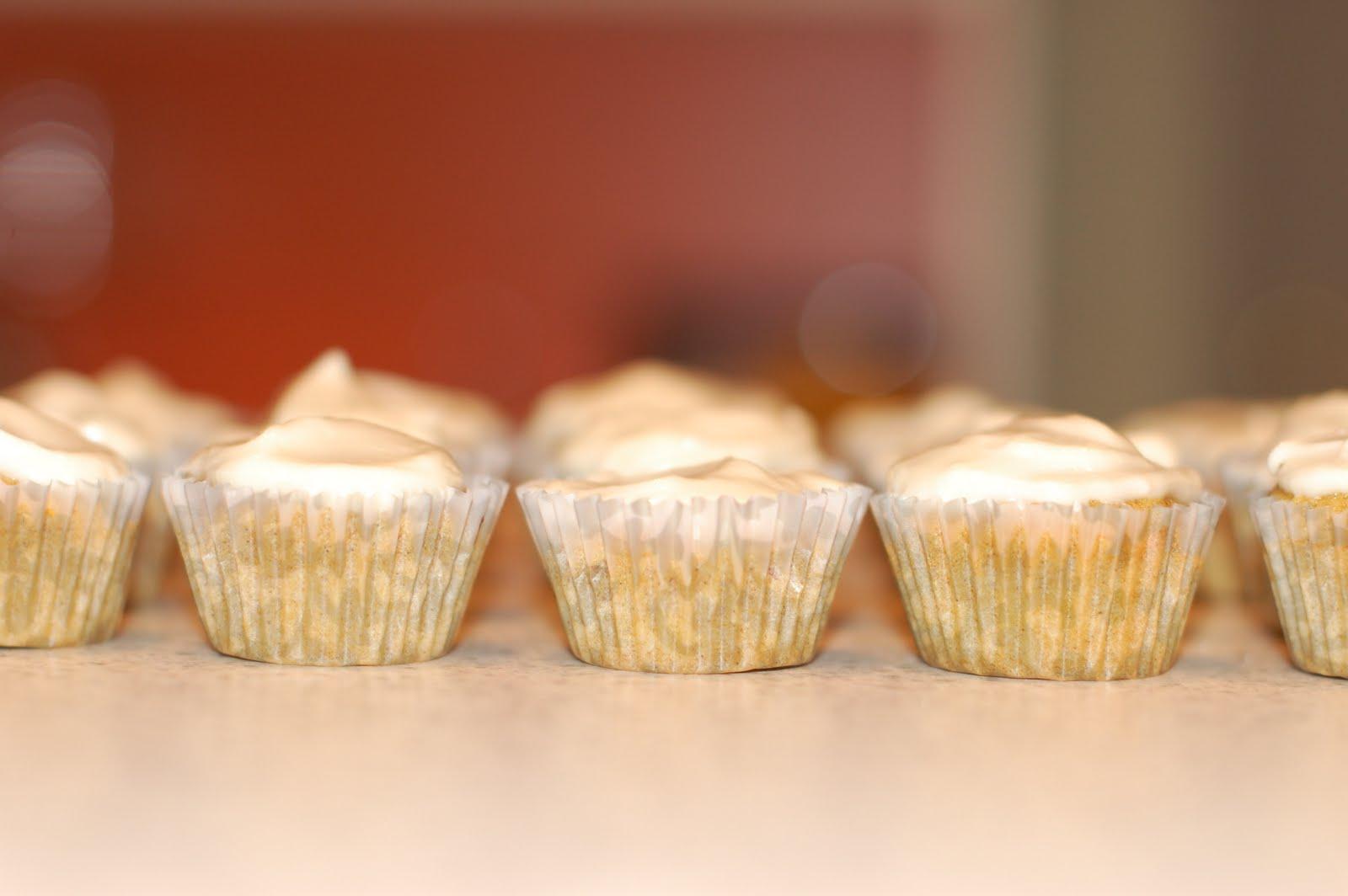 recipe: mini carrot cupcakes