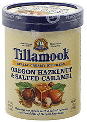 Tillamook Hazel Nut & Salted Carmel Ice Cream