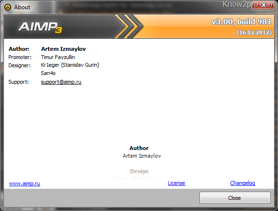 ได้เวลาอัพเกรดโปรแกรมฟังเพลง AIMP3