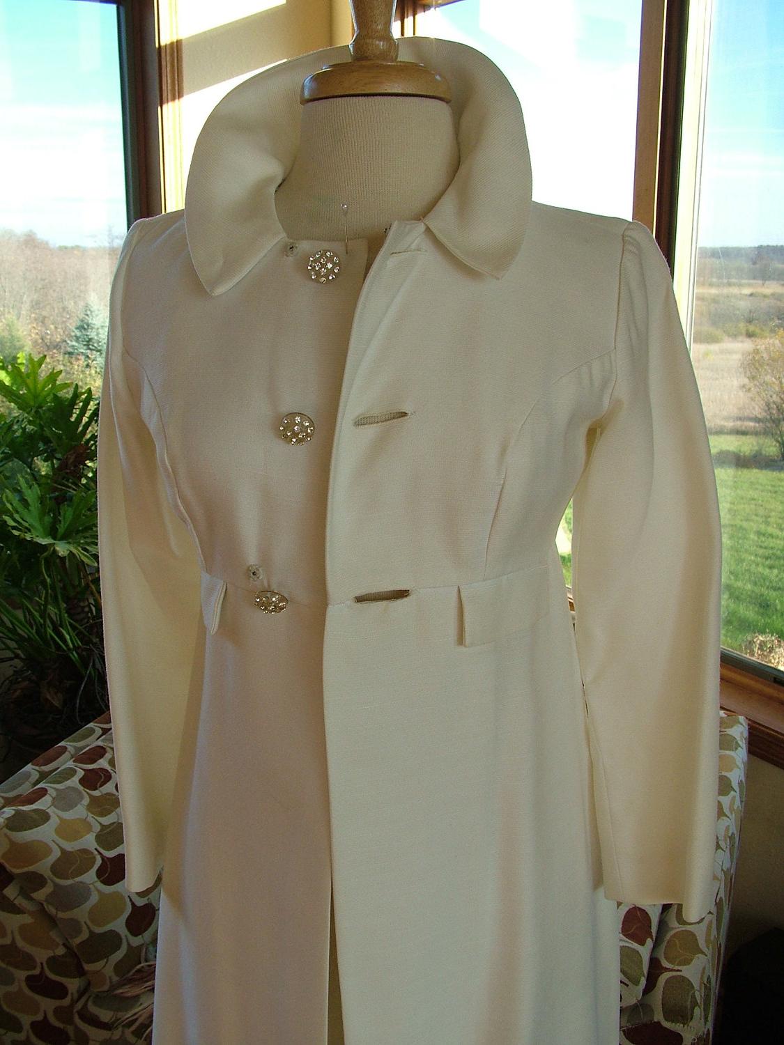 1960s Vintage wedding coat