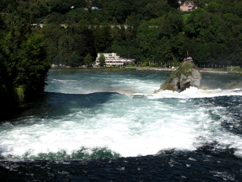 Рейнский водопад - откуда смотреть?