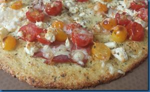 Blumenkohlpizza - lecker Pizzaboden aus Blumenkohl, glutenfrei und low-carb