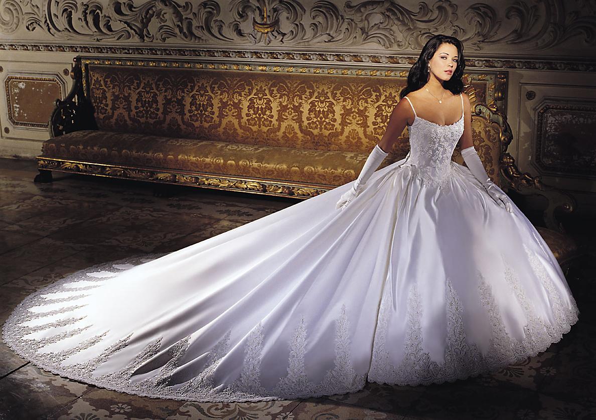 Wedding Dress White Glamour