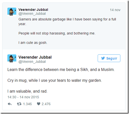 tuiter de periodista confundido con yihadista