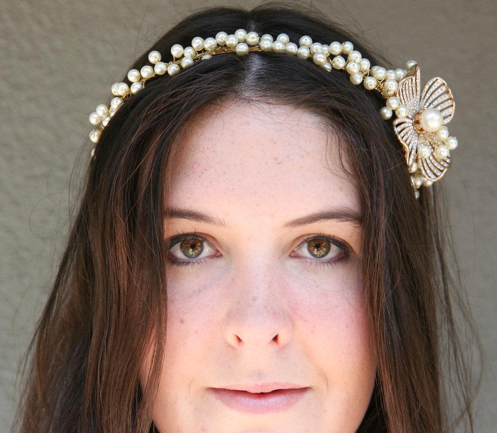 headband wedding hairstyles