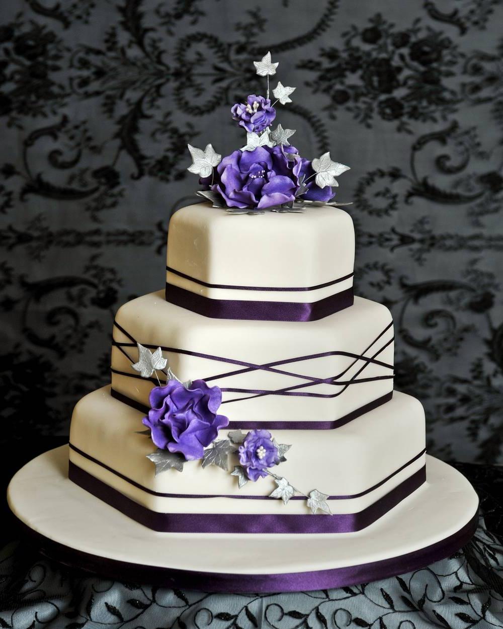 Wedding-Silver Cake 19