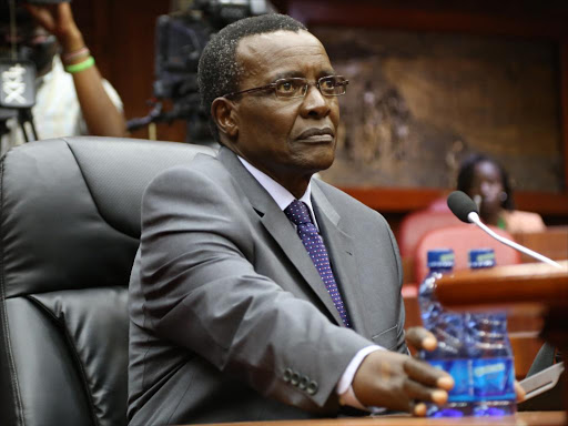 Chief Justice nominee Justice David Maraga when he appeared before the National Assembly Justice Legal Affairs committee. /HEZRON NJOROGE
