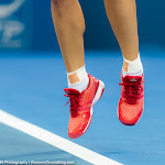 Angelique Kerber in action at the 2016 Brisbane International