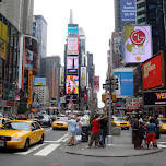 times square in new york city in New York City, United States 