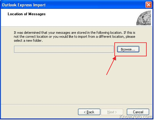 วิธีการ Backup และ Inport ข้อมูลในโปรแกรม Outlook Express